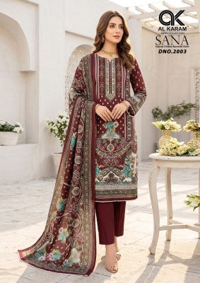 Alkaram Sana Vol 2 Karachi Readymade Rayon Cotton Kurti Pant with Dupatta Set kurti pant with dupatta Catalogs