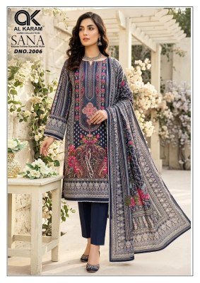 Alkaram Sana Vol 2 Karachi Readymade Rayon Cotton Kurti Pant with Dupatta Set kurti pant with dupatta Catalogs