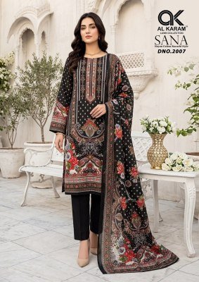 Alkaram Sana Vol 2 Karachi Readymade Rayon Cotton Kurti Pant with Dupatta Set kurti pant with dupatta Catalogs