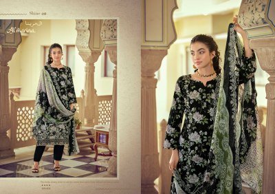Almarina Chikankari Vol-5 Original Lawn Cotton Embroidered Dress Material Collection dress material catalogs