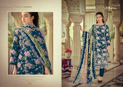 Almarina Chikankari Vol-5 Original Lawn Cotton Embroidered Dress Material Collection dress material catalogs