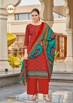 Alok Harshit Fashion Hub Nayan 7 Unstitched Pure Zam Digital Print Top, Swarovski Diamond Work, Cotton Bottom, Fancy Bandhez Dupatta Wholesale  dress material catalogs