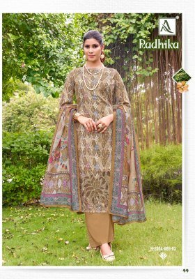 Alok Radhika Suit Make in India Designer Suits Pure Zam Cotton Embroidery Set Wholesale Ethnic Wear  readymade suit catalogs