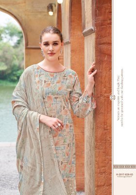 Alok Suit Motifz Unstitched Set Pure Cambric Cotton Printed Top with Foil And Hand Khatli Embroidery  Pure Cotton Bottom Pure Cotton Mal Mal Printed D kurtis catalogs