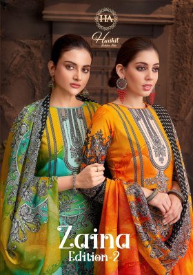 Alok Suits Harshit Fashion Hub  ZAINA 2  Unstitched Viscose Reyon Swarovski Work Suit with Designer Cotton Dupatta Wholesale Alok Suit