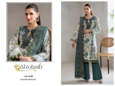 Alzohiab Zoya Vol 1 Pakistani Readymade Kurti Pant with Dupatta Set kurti pant with dupatta Catalogs