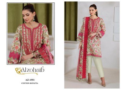 Alzohiab Zoya Vol 1 Pakistani Readymade Kurti Pant with Dupatta Set kurti pant with dupatta Catalogs