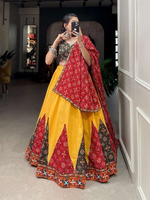 Amavi Navratri collection Gamthi Work Lehenga Choli Collection 2023 Amavi