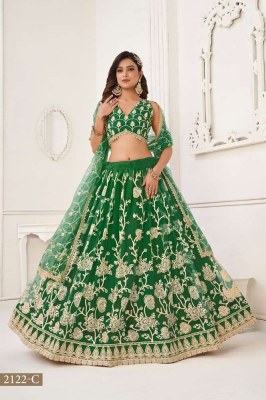 Amavi New Design No 2122C P Green Coolers Beautiful Lehenga Choli Collection  lehenga choli catalogs