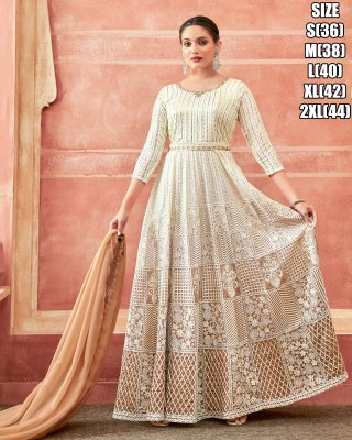 Amavi Presenting Party Wear Designer Stitched Gown With Dupatta readymade suits