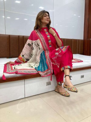 Amavi Presents Premium Collection 3piece Afghani Set Kurti Collection  readymade suit catalogs