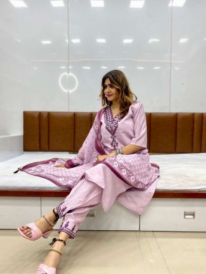 Amavi Presents Premium Collection 3piece Afghani Set Kurti wholesale rate readymade suit catalogs