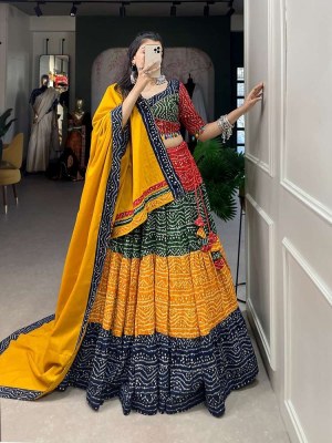 Amavi beautifully gorgeous traditional wear mirror work gota patti Navratri Collection Lehenga Choli supplier  kurtis catalogs
