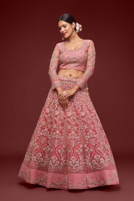 Amavi by 7901 charming coral lehenga choli catalogue at affordable rate lehenga choli catalogs
