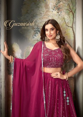Amavi by Guzaarish vol 2 pure georgette with sequence embroidered lehenga choli catalogue at affordable rate Amavi