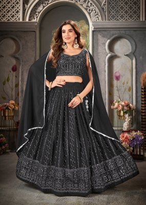 Amavi by Guzaarish vol 2 pure georgette with sequence embroidered lehenga choli catalogue at affordable rate lehenga choli catalogs
