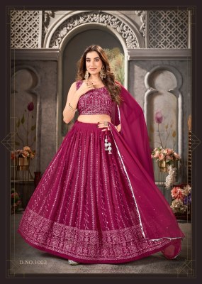 Amavi by Guzaarish vol 2 pure georgette with sequence embroidered lehenga choli catalogue at affordable rate lehenga choli catalogs
