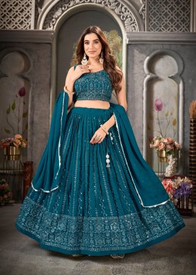 Amavi by Guzaarish vol 2 pure georgette with sequence embroidered lehenga choli catalogue at affordable rate lehenga choli catalogs