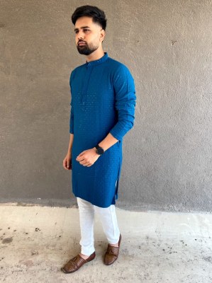Amavi by Traditional chikan work kurta for all beautiful occasions Amavi