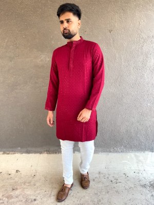 Amavi by Traditional chikan work kurta for all beautiful occasions mens kurta