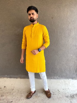 Amavi by Traditional chikan work kurta for all beautiful occasions mens kurta