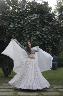 Amavi newly lunch georgette party wear lehenga choli with sequence work  lehenga choli