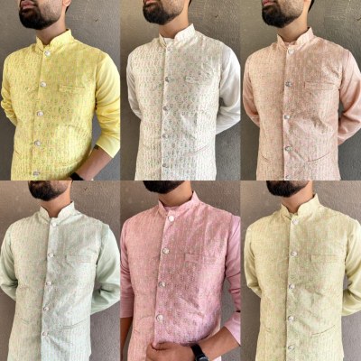 Amavi presenting ready to wear kurta pant and koti at wholesale price set  mens kurta