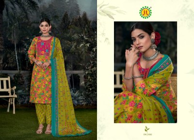 Amee 4 by Jamatmal Tilokchand Fancy Embroidered kurti pant and dupatta catalogue at amaviexpo readymade suit catalogs