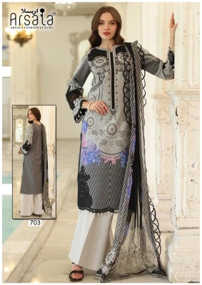 Amira vol 7 by Arsala pure heavy lawn cotton Pakistani suit catalogue with low rate pakistani suit catalogs