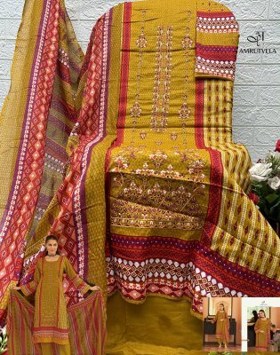 Amrutvela Textile ABU SAEED Pure Cotton Digital Print Dress Material dress material catalogs