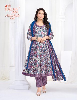 Anarkali Vol 7 by Balaji Cotton 130g Pali Quality Anarkali Pant Set readymade suit catalogs