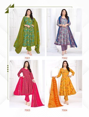 Anarkali Vol 7 by Balaji Cotton 130g Pali Quality Anarkali Pant Set readymade suit catalogs