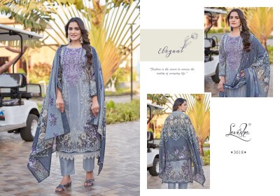 Anarkali by Levisha Cambric cotton Pakistani style dress material in wholesale rate salwar kameez catalogs