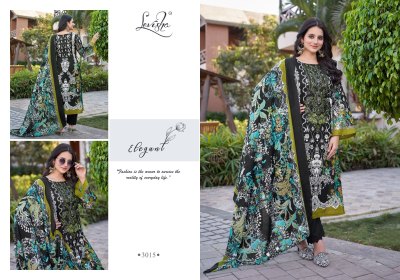 Anarkali by Levisha Cambric cotton Pakistani style dress material in wholesale rate salwar kameez catalogs