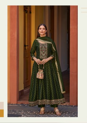 Anarkali by Lily and lali Embroidered handwork Fancy Anarkali suit catalogue at affordable price fancy Anarkali suit catalogs