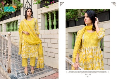 Anaya by Kushal Pure Cotton Printed Handwork readymade suit catalogue at affordable rate readymade suit catalogs
