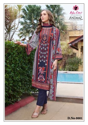 Andaaz karachi suit vol 9 by Nafisha Soft cotton Pakistani suit catalogue at affordable rate pakistani suit catalogs