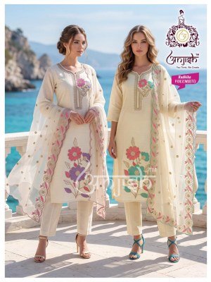 Anjish Radhika Vol. 6  Kurti Pant with Dupatta kurti pant with dupatta Catalogs