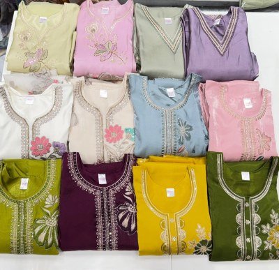 Anjish Radhika Vol. 6  Kurti Pant with Dupatta kurti pant with dupatta Catalogs