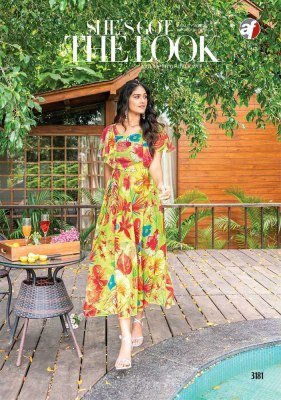 Anju Fabrics Coral Charm vol 3  exclusive designer pure viscose A line  printed Kurti catalogue wholesale  kurtis catalogs