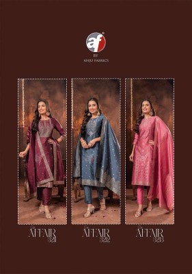Anju Fabrics Silk Affair Vol 2 Party Wear Designer Readymade Kurti catalogue wholesaler   kurtis catalogs