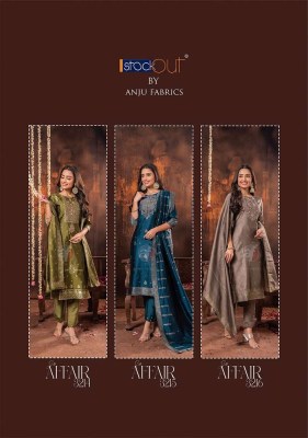 Anju Fabrics Silk Affair Vol 2 Party Wear Designer Readymade Kurti catalogue wholesaler   kurtis catalogs