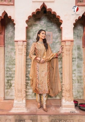 Anju fabric by Fiza pure natural crepe position print readymade suit catalogue at wholesale price readymade suit catalogs