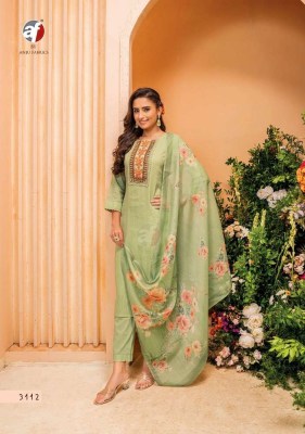 Anju fabrics Preety Petals kurti pant with digital printed dupatta wholesale Kurti catalogue Surat  kurtis catalogs