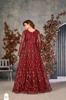 Anjubaa vol 37 presented Most prefered Net anarkali suit with bottom and dupatta catalogue fancy Anarkali suit catalogs