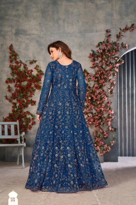 Anjubaa vol 37 presented Most prefered Net anarkali suit with bottom and dupatta catalogue fancy Anarkali suit catalogs
