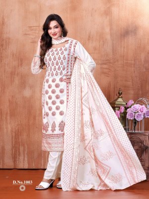 Ankita vol 3 by Krishna Trends Rayon Foil printed Ready made suit collection at amaviexpo readymade suit catalogs