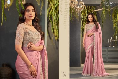 Anmol creation by Exotique vol 04 by fancy georgette printed saree with blouse at wholesale price sarees catalogs