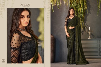 Anmol creation by Exotique vol 04 by fancy georgette printed saree with blouse at wholesale price sarees catalogs