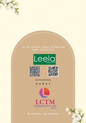 Anya by Leela fancy cotton printed unstitched salwar suit catalogue at amaviexpo salwar kameez catalogs
